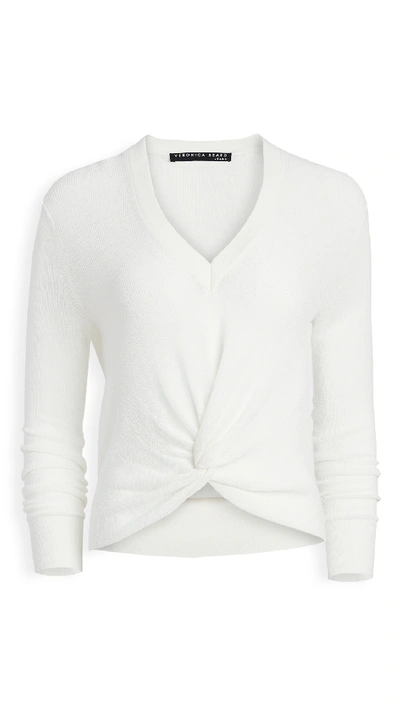 Shop Veronica Beard Jean Soren Sweater In Ivory
