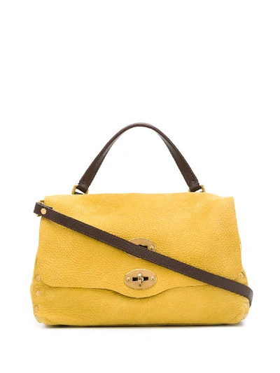 Shop Zanellato Postina Studded Tote Bag In Yellow