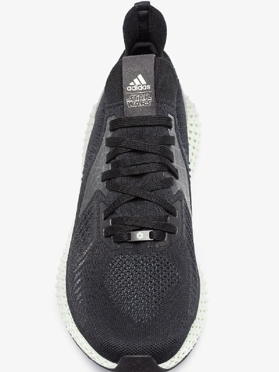 Shop Adidas Originals X Star Wars Black Alphaedge 4d Sneakers