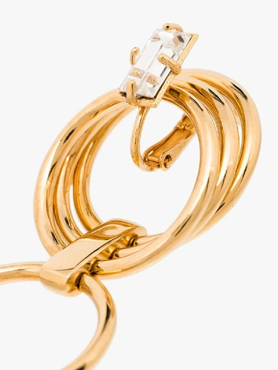 Shop Panconesi Gold Vermeil Solar Crystal Layered Hoop Earrings