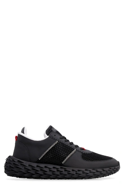 Shop Giuseppe Zanotti Urchin Low-top Sneakers In Black