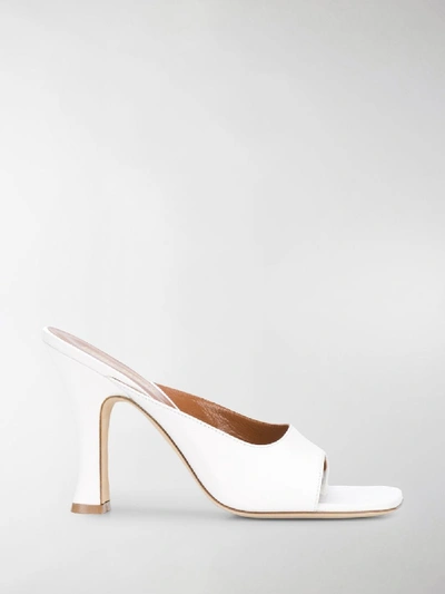 Shop Paris Texas Infradito Sandals In White