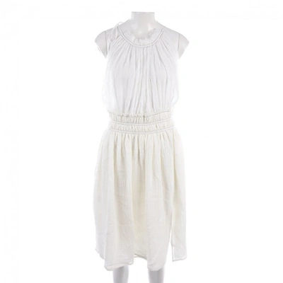 Pre-owned Altuzarra White Linen Dress