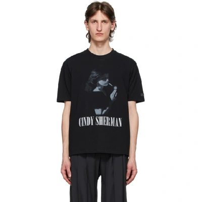 Undercover Cindy Sherman Crew-neck T-shirt In Black | ModeSens