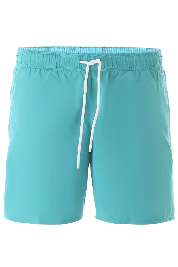 lacoste swim shorts green