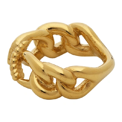 Shop Alan Crocetti Gold Nashash Ring