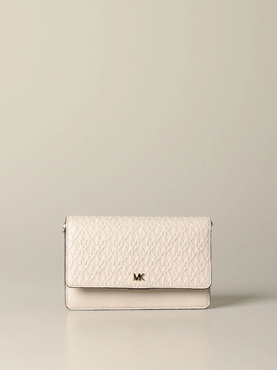 Shop Michael Michael Kors Mini Bag  Mini Wallet Bag In Beige