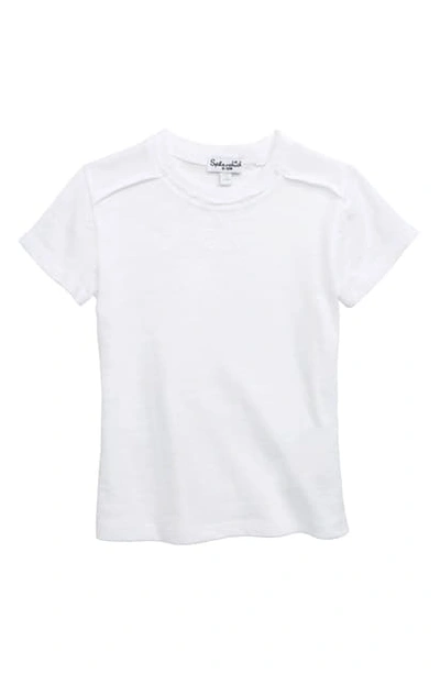 Shop Splendid Jersey T-shirt In White
