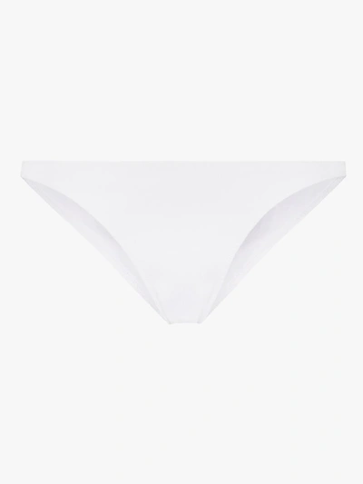Shop Melissa Odabash New York Classic Bikini Bottoms In White