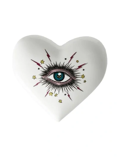 Gucci Porcelain Box With Star Eye Print In White