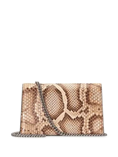 Shop Gucci Dionysus Mini Bag In Neutrals