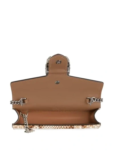 Shop Gucci Dionysus Mini Bag In Neutrals