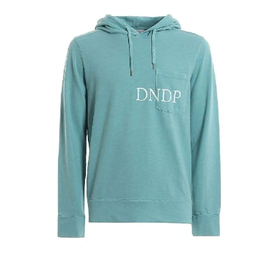 Shop Dondup Men's Light Blue Cotton Sweatshirt