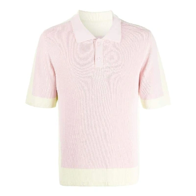 Shop Jacquemus Pink Polo Shirt