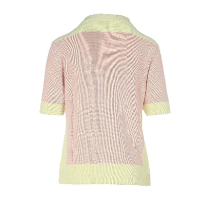 Shop Jacquemus Pink Polo Shirt