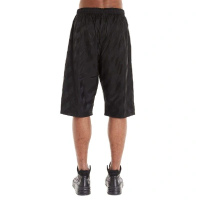 Shop Fendi Black Polyamide Shorts