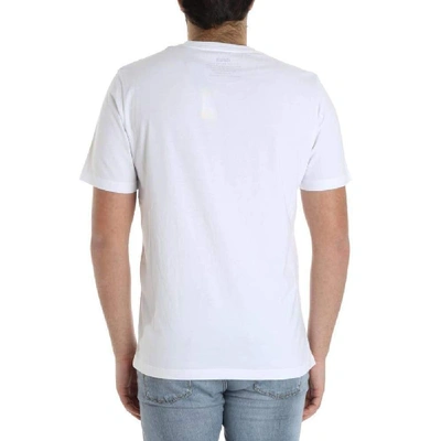 Shop Diesel White Cotton T-shirt