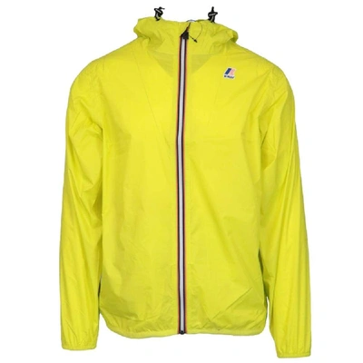 Shop K-way Men's Yellow Polyamide Outerwear Jacket