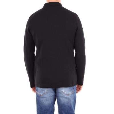 Shop Cruciani Men's Black Wool Blazer