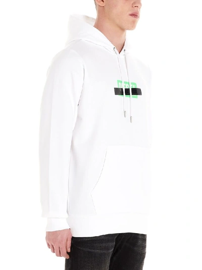 Shop Diesel Men's White Cotton Sweatshirt