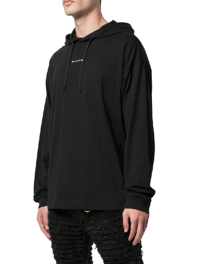 Shop Alyx Men's Black Cotton Sweatshirt