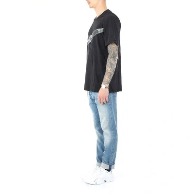 Shop Nike Black Cotton T-shirt