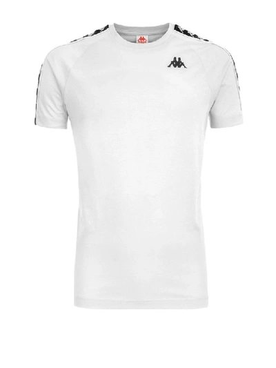 Kappa Old White '222 Banda Coen' T-shirt | ModeSens