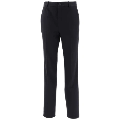 Shop Balenciaga Men's Black Wool Pants