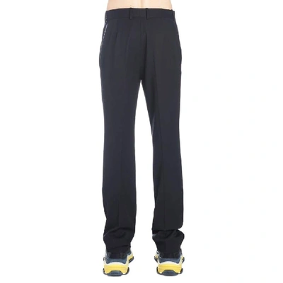 Shop Balenciaga Men's Black Wool Pants