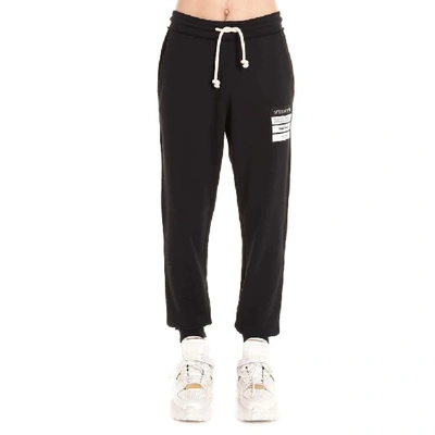 Shop Maison Margiela Black Cotton Pants