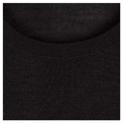 Shop John Smedley Men's Black Wool Sweater