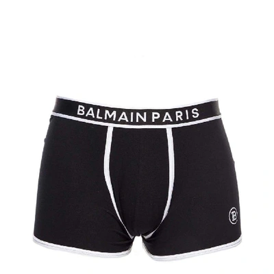 Shop Balmain Black Boxer