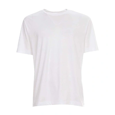 Shop Giorgio Armani Men's White T-shirt