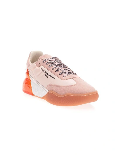 Shop Stella Mccartney Pink Sneakers