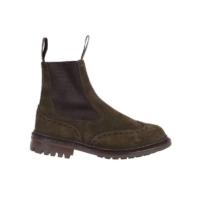 Shop Tricker's Women's Brown Suede Ankle Boots