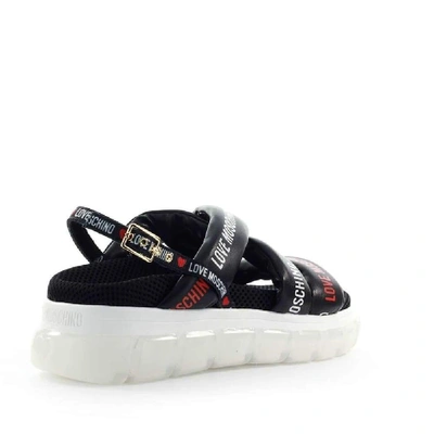 Shop Love Moschino Black Sandals