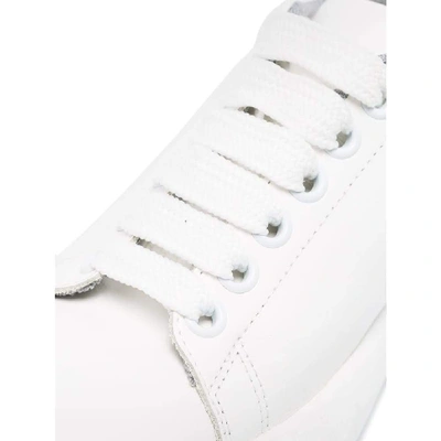 Shop Marni Women's White Leather Sneakers