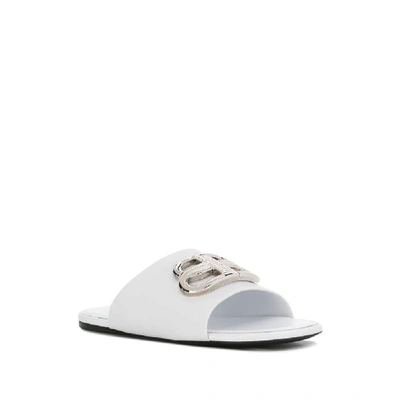 Shop Balenciaga White Sandals