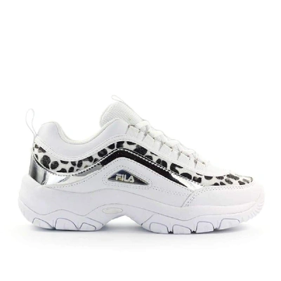 Fila Strada A Wmn White Leopard Sneaker | ModeSens