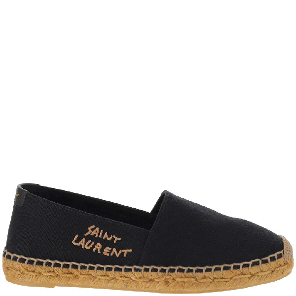 ysl espadrilles black