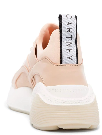 Shop Stella Mccartney Women's Pink Polyurethane Sneakers