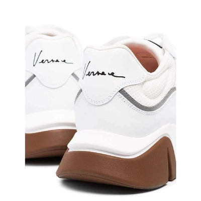 Shop Versace White Sneakers