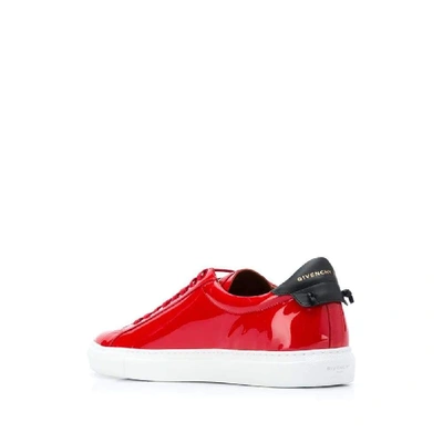 Shop Givenchy Red Sneakers