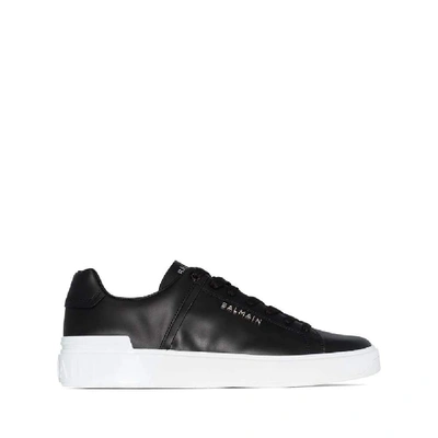 Shop Balmain Black Sneakers