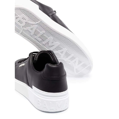 Shop Balmain Black Sneakers