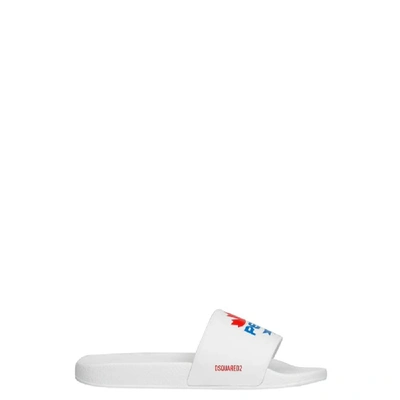 Shop Dsquared2 White Sandals