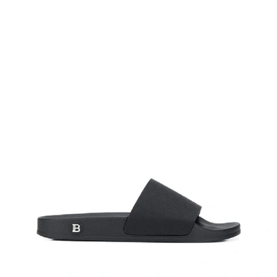 Shop Balmain Black Sandals