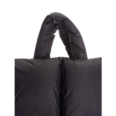 Shop Off-white Women's Grey Polyamide Shoulder Bag