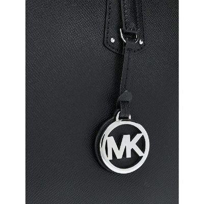 Shop Michael Michael Kors Michael Kors Women's Black Leather Tote