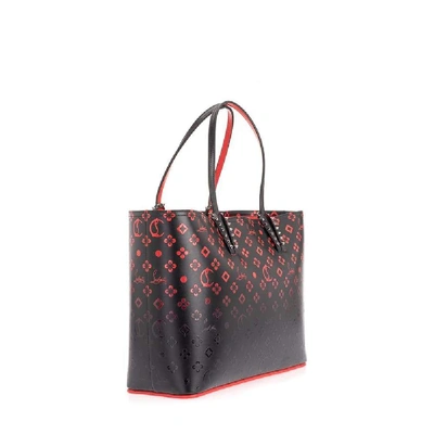 Shop Christian Louboutin Women's Black Leather Tote